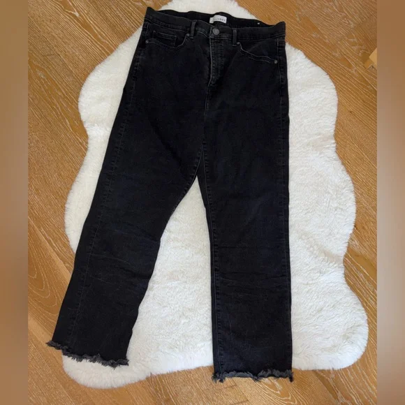 Loft Dark Gray Jeans - Picture 2 of 7